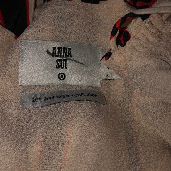 Anna Sui Target Dress size 1X Silk - Picture 5 of 5